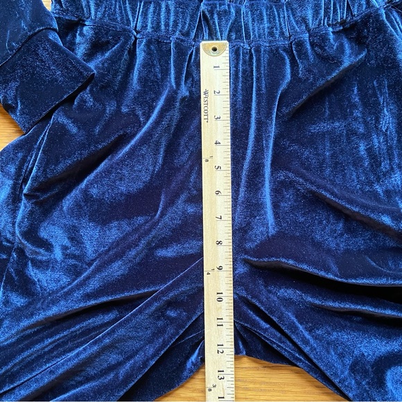 Fabletics Navy Velour Jumpsuit - Picture 8 of 10